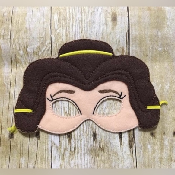 Soft Fabric Character Princess Children's Play Mask - Picture 1 of 1